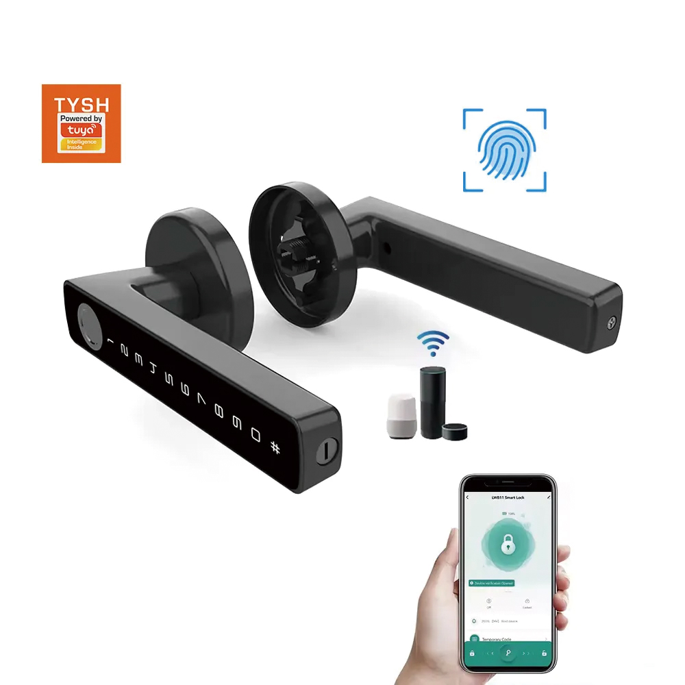 Smart Door Lock Wifi - TYSH Tuya Smart Automatische Veiligheid Biometrische