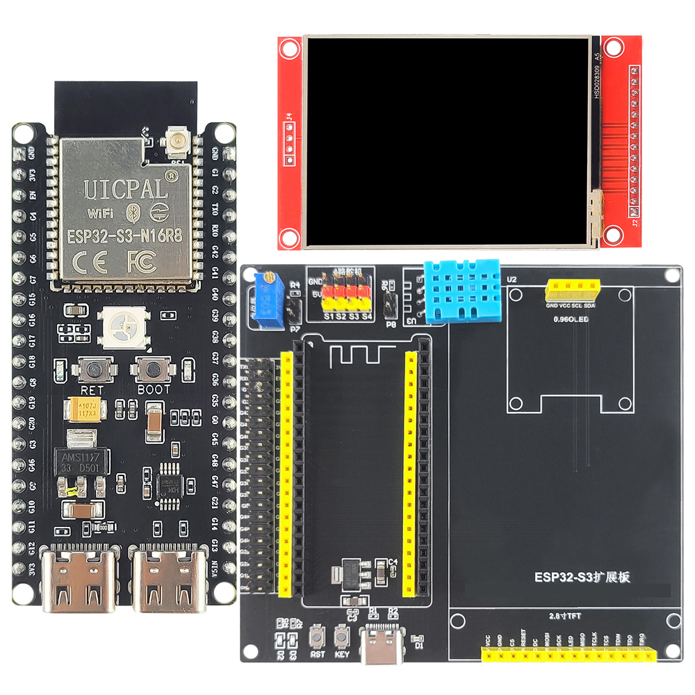 Esp32 Smart Home Kit - ESP32-S3-DevKitC-1 Development Board Kit met 2,8