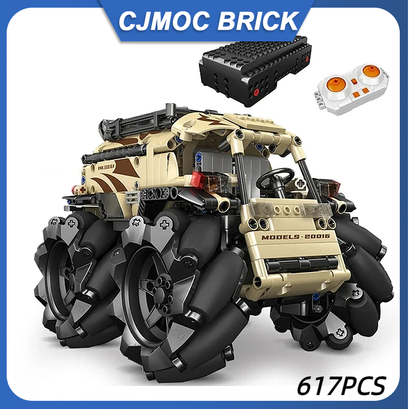 Stem Robotics Kit - Mal King 20016 Technische Terreinwagen Bouwstenen
