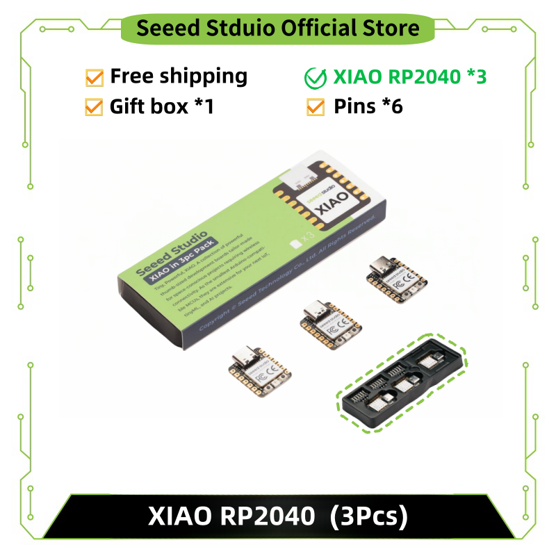RP2040 -Seeed Studio XIAO RP20 - Microcontroller Kit recensie en prijs