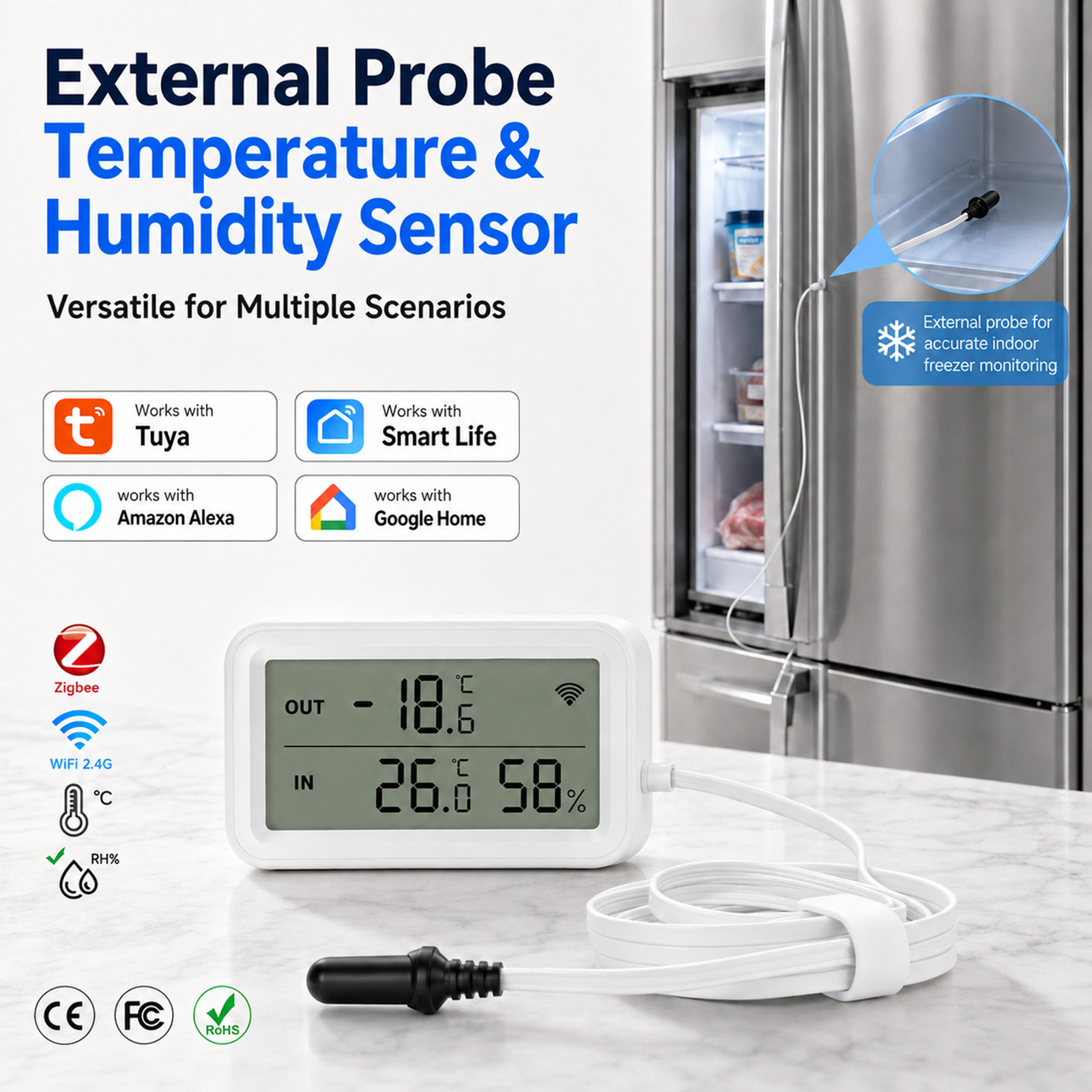 Externe waterdichte temperatuu - Wifi Thermostat recensie en prijs