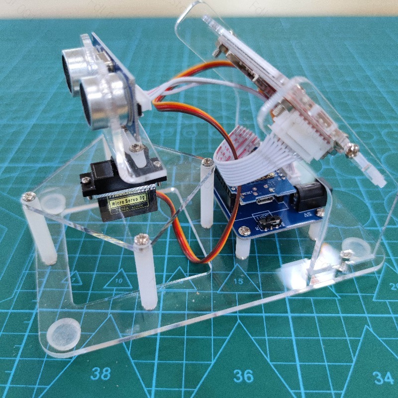 DIY ultrasone radarscankit voo - Sensor Kit Arduino recensie en prijs