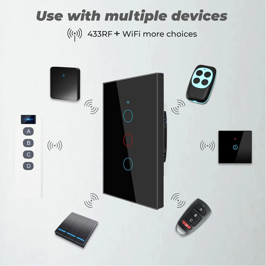 Tuya WiFi Smart Switch werkt m - Smart Light Switch Wifi recensie en prijs