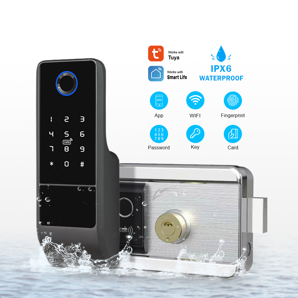 Waterdichte Tuya APP WiFi-slot - Smart Door Lock Wifi recensie en prijs