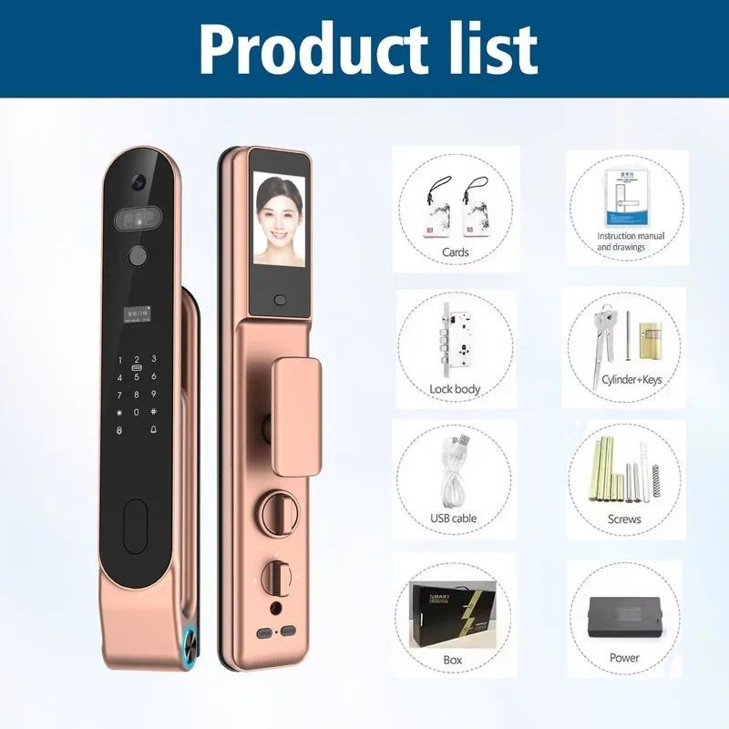 Hoogwaardig 3D-gezichtsherkenn - Smart Door Lock Wifi recensie en prijs