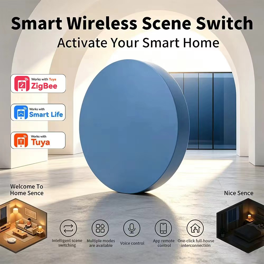 HIMOJO Zigbee Smart Scene druk - Smart Home Automation Kit recensie en prijs
