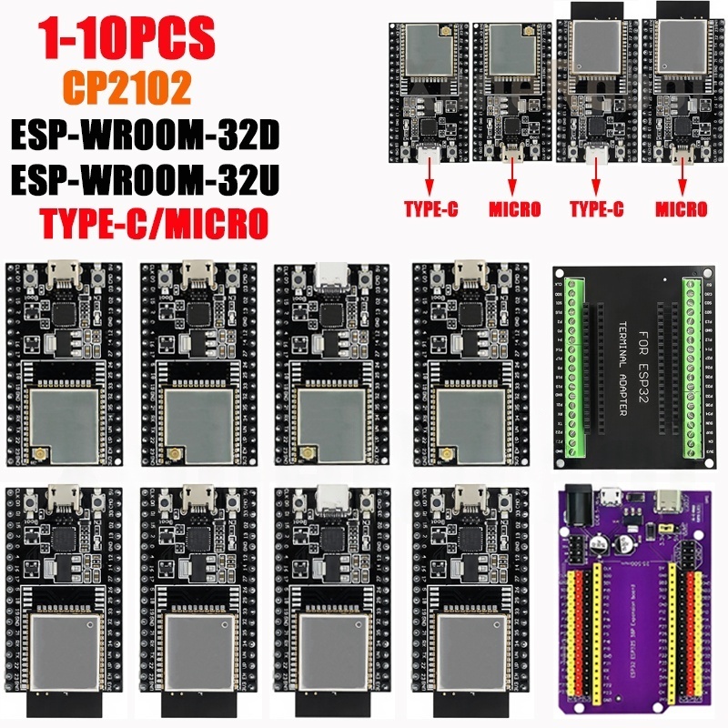 1-10PCS ESP32-DevKitC kernbord - Esp32 Smart Home Kit recensie en prijs