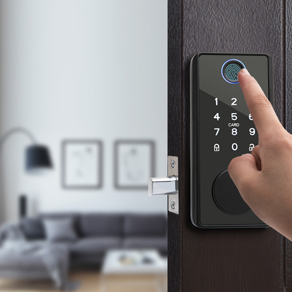 Ondersteunt Tuya-app, afstands - Smart Door Lock Wifi recensie en prijs
