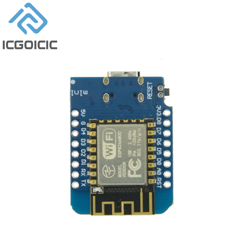 D1 Mini-Mini Nodemcu 4M Bytes  - Esp8266 Relay Module recensie en prijs