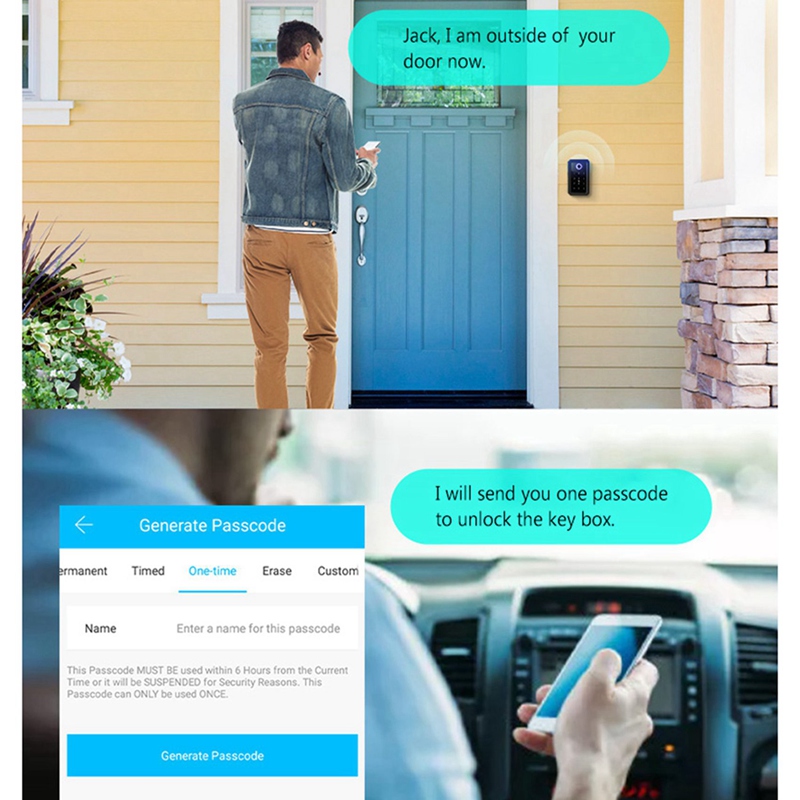 【Hot Cake】10X Smart Key Lock B - Smart Door Lock Wifi recensie en prijs