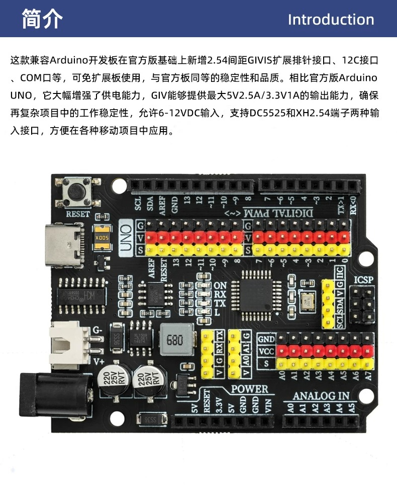 Arduino UNO R3 Grafische Progr - Sensor Kit Arduino recensie en prijs