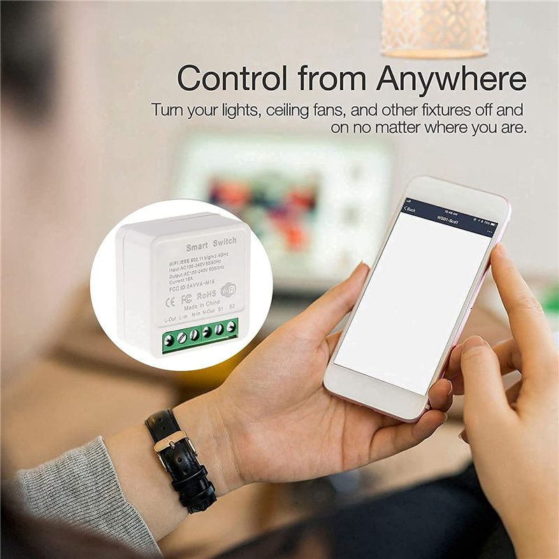 10X Mini Smart Wifi-relais, do - Smart Light Switch Wifi recensie en prijs