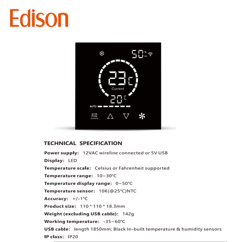Flexibele PVC Smart AC-control - Wifi Thermostat recensie en prijs